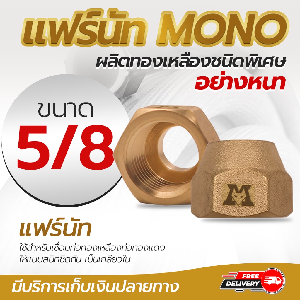 แฟร์นัท 5/8 จำนวน 20-100 ตัว