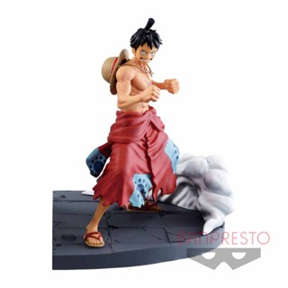 Luffy Wano ของแท้ JP แมวทอง - Log File Selection Banpresto [โมเดลวันพีช]