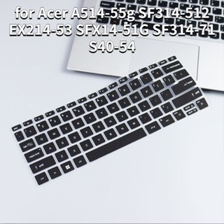 ฟิล์มติดแป้นพิมพ์ แบบใส สําหรับ Acer A514-55g SF514-56T 2022 14 นิ้ว Acer SF314-512 Acer Swift Go 14 SFG14-41 EX214-53 SFX14-51G