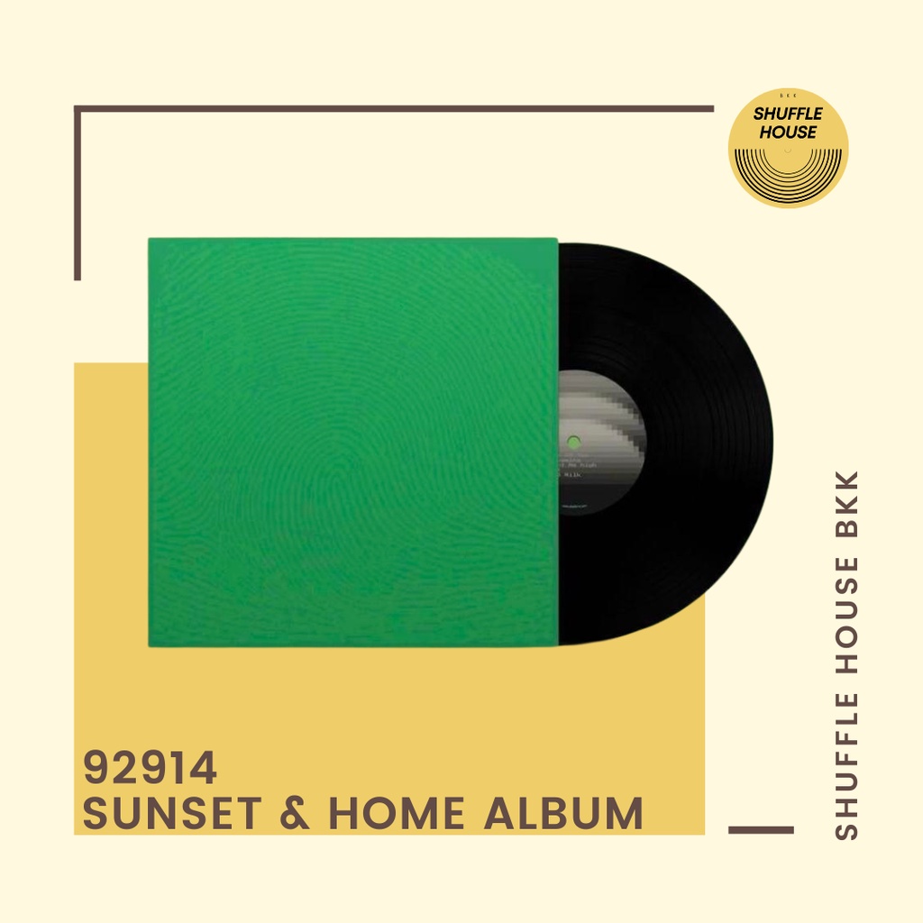 (จัดส่งฟรี) 92914 Sunset & Home Vinyl แผ่นเสียง/แผ่นไวนิล/แผ่นใหม่ซีล