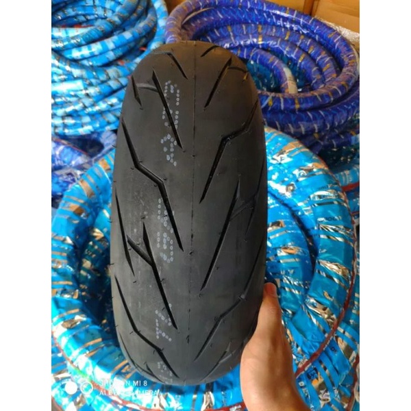 ยางนอก เรเดียน Msx 125 ล้อหลัง อัพไซส์ เบอร์ 140/70-12  ลายสายฟ้า Goodride ยางไทย คุณภาพเกินราคา ราคา ถูกที่สุด ดีลบีเคเค แกลเลอรีภาพที่ 7