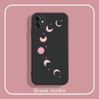 Creative Moon เคสไอโฟน iPhone 11 8 Plus case X Xr Xs Max Se 2020 cover เคส iPhone 13 12 pro max 7 Plus 14 pro max