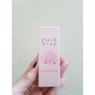 FRESH DROP Peach Lip Sleeping Mask ลิป สลิปปิ้ง มาส์ก เฟรชดรอป 5 ml.