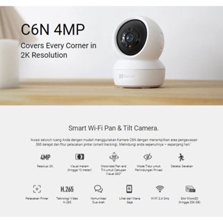 Ezviz C6N 4MP Wi-Fi PT Camera IP Security Camera 2.4GHz