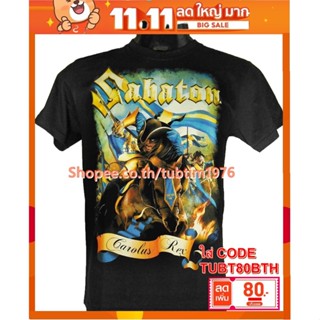 เสื้อวง Sabaton เสื้อยืดวงดนตรีร็อค เสื้อวินเทจ ซาบาตัน SBN1690