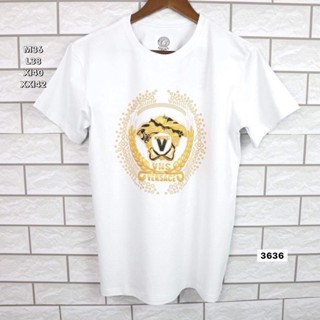 versace เสื้อยืดแขนสั้น