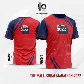 เสื้อที่ระลึกงาน The Mall Korat Marathon 2022 (แดง)