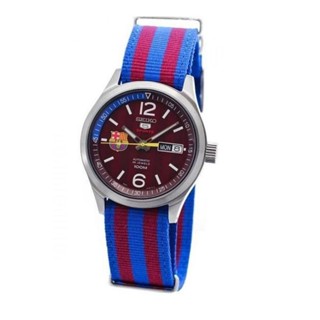 SEIKO Barcelona Automatic Mens Watch Fabric Strap รุ่น SRP305K1