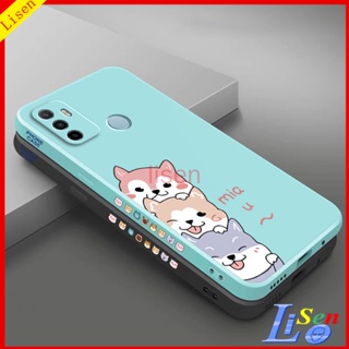 เคส OppoA53 A54 A55 A92 A52 A31 F1 Plus A37 เคสโทรศัพท์ ลายสุนัขน่ารัก GG สําหรับ