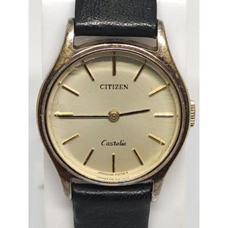 นาฬิกามือสอง Citizen automatic Castalia *ตำหนิกระจกและตัวเรือนเป็นรอย