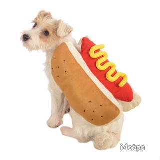 【 Cod 】เครื่องแต่งกายสัตว์เลี้ยงรูป Hotdog ที่มีสไตล์ฤดูใบไม้ร่วงและฤดูหนาวสุนัขแมวเสื้อวอร์มชุดสําหรับสัตว์เลี้ยง