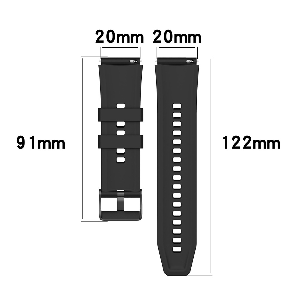 20 มม.สายรัดซิลิโคนสําหรับ Garmin forerunner 245 245M 645 645M 165 158 55 Vivoactive 3 5 เพลงองค์ประกอบสร้อยข้อมือสายรัดข้อมือกีฬา