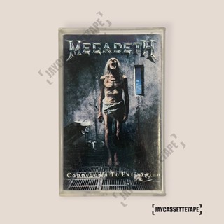 เทปเพลง เทปคาสเซ็ท Cassette Tape : Megadeth อัลบั้ม : Countdown To Extinction