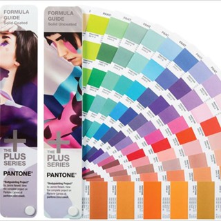 Pantone ไกด์สีทึบ เคลือบการ์ด Gp1601n