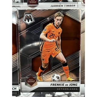 2021-22 Panini Mosaic เบสการ์ดทีมเนเธอร์แลนด์ ฟีฟ่าเวิลด์คัพกาตาร์ 2022 Base Card Netherlands 🇳🇱