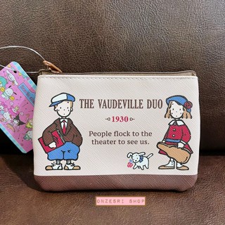 กระเป๋า Sanrio Characters Retro Collection Pouch &amp; Tissue Case แบบ The Vaudeville Duo