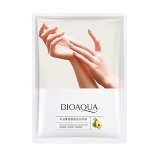 BIOAQUA Avocado Niacinamide Moisturizing Hand Mask 35g/Pair Exfoliating Tender and Smooth Nourish Gentle Care Hand Mask