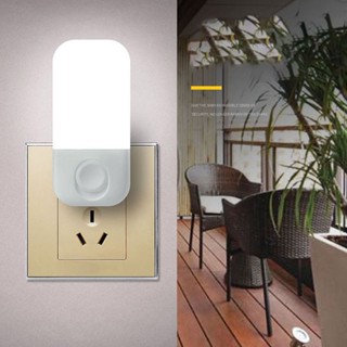 โคมไฟกลางคืน LED Plug-in หรี่แสงได้ แบบเสียบปลั๊ก ขนาดเล็ก น่ารัก ประหยัดพลังงาน สําหรับห้องนอนเด็ก พยาบาล