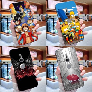 เคสโทรศัพท์มือถือ ซิลิโคนนิ่ม ปิดด้านหลัง พิมพ์ลายการ์ตูนอนิเมะ สีสันสดใส สําหรับ Sony Xperia XZ2