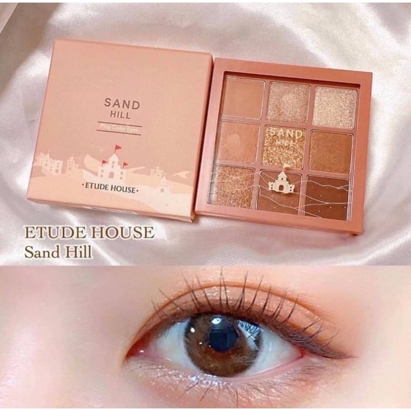 Etude House Play Colour Eyes Palette Sand Hill🍂สีสวยโรแมนติก ดุจเม็ดทรายละเอียด สะท้อนกับแสงอาทิตย์ป