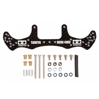 กันชน TAMIYA mini4wd 15499 HG Carbon Wide Rear Plate (1.5mm)