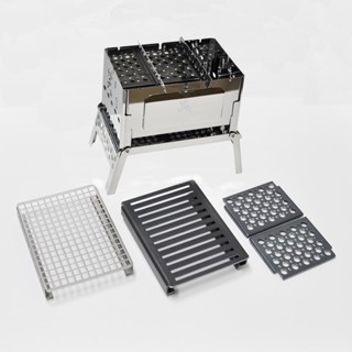 【Direct from Japan】 Shos Takibi Grill Sho-0004-10-25-38, B-6 4 ชิ้น