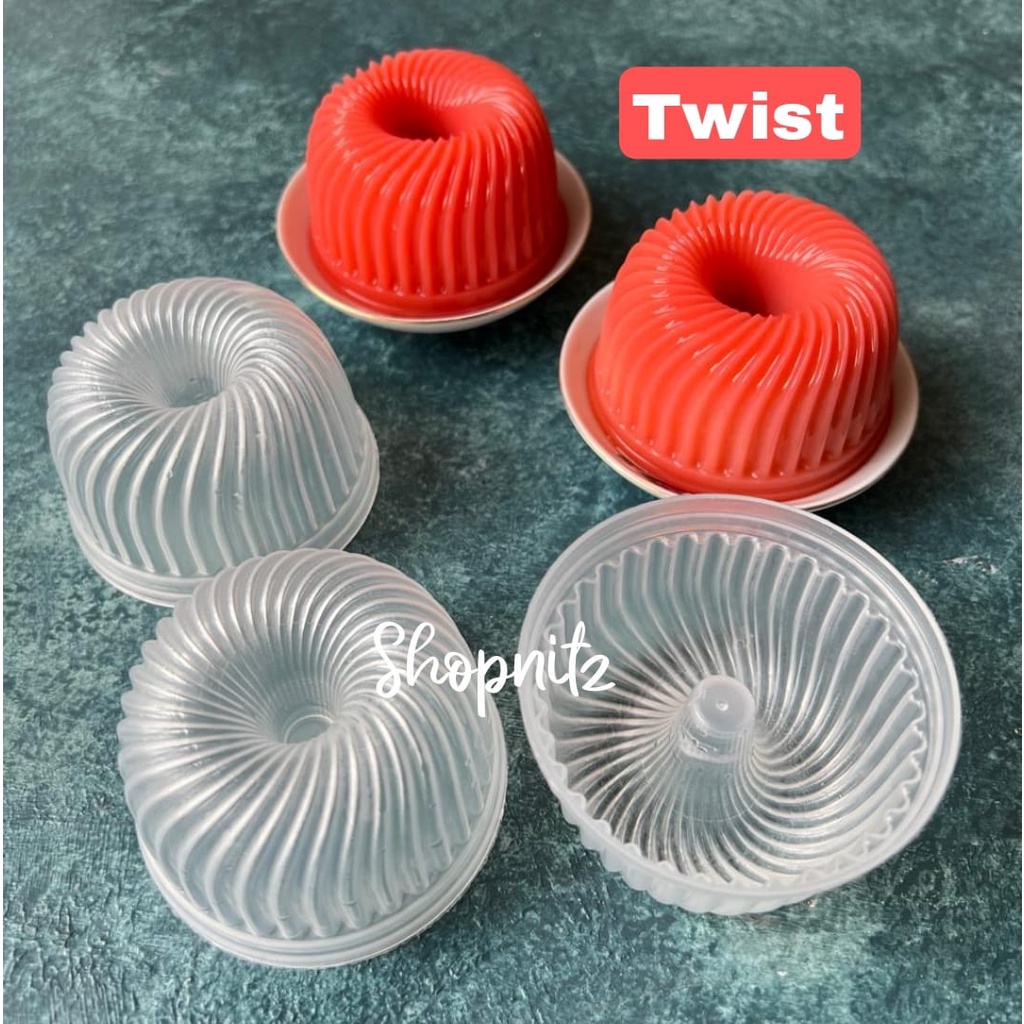 แม่พิมพ์พุดดิ้งขนาดเล็ก, แม่พิมพ์ฟองน้ํา, กระทะพลาสติกขนาดเล็กนําเข้า, 12 ชิ้น - รูปที่ 3