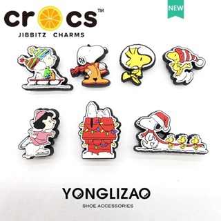 crocs jibbitz set charms  สนูปี้คริสต์มาส ตัวติดรองเท้า แท้  จิ๊บบิทซ์