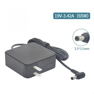 รุ่นใหม่ Asus Adapter 19V/3.42A 65W หัวขนาด 5.5*2.5mm สายชาร์จ เอซุส อะแดปเตอร์, สายชาร์จ Asus