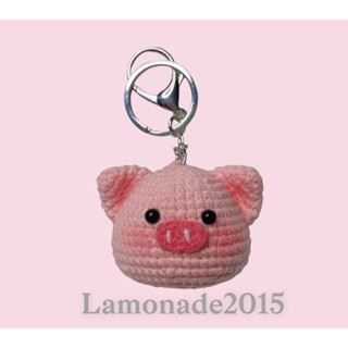 piggy Doll🐷พวงกุญแจน้องหมู🐽✨ไหมพรมถัก🐽pig Keychain🐷