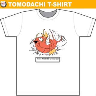 Pokemon T-shirT ลาย คอยคิง "Magikarp" by Tomodachi T-shirT