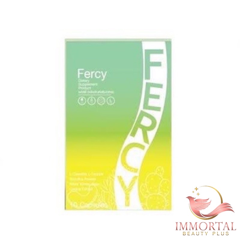แท้💯% Fercy (เฟอร์ซี่) ของแท้  1 กล่อง 10 แคปซูล