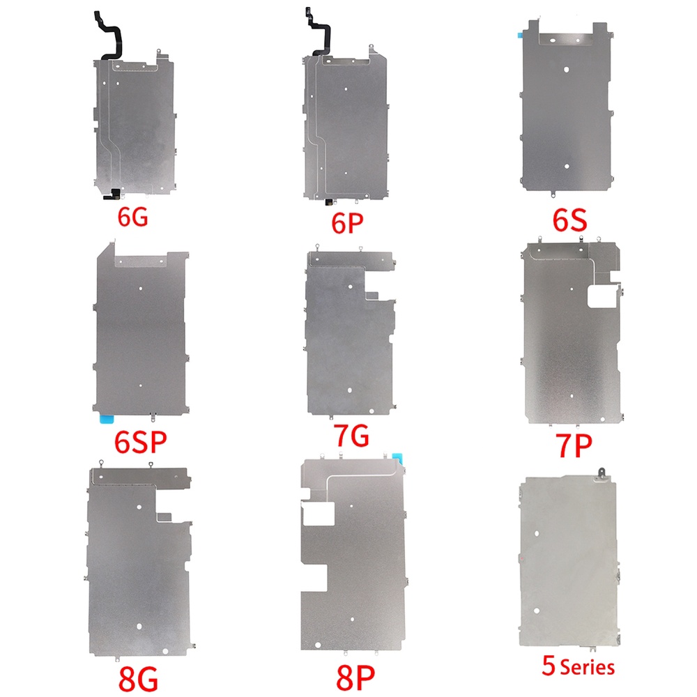 โล่โลหะ หน้าจอ LCD EMI สําหรับ iPhone 7 8 6 6s Plus 5 5S 5C 5SE