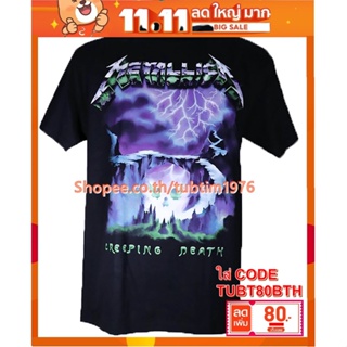 เสื้อวง Metallica เสื้อวินเทจ ลายอมตะ เสื้อวินเทจ เมทัลลิกา MET1729