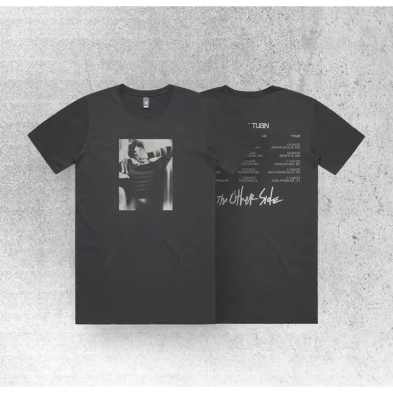 [พร้อมส่ง] เสื้อ หมวก กระเป๋า แผ่นเสียง MarkTuan Official Tour Merch - The other side MARK TUAN (GOT7) - รูปที่ 4