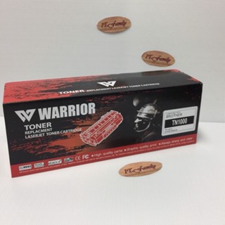 ตลับหมึกเลเซอร์ สำหรับเครื่องพิมพ์ LASER  BROTHER เบอร์ TN1000 WARRIOR (ออกใบกำกับภาษีได้)