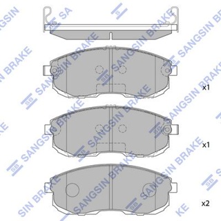 ผ้าดิสเบรคหน้า NISSAN TEANA J31 2004- J32 2008- JUKE F15 SYLPHY B17 2012- PULSAR C12 2014- CEFIRO A32 A33 2.0 HI-Q