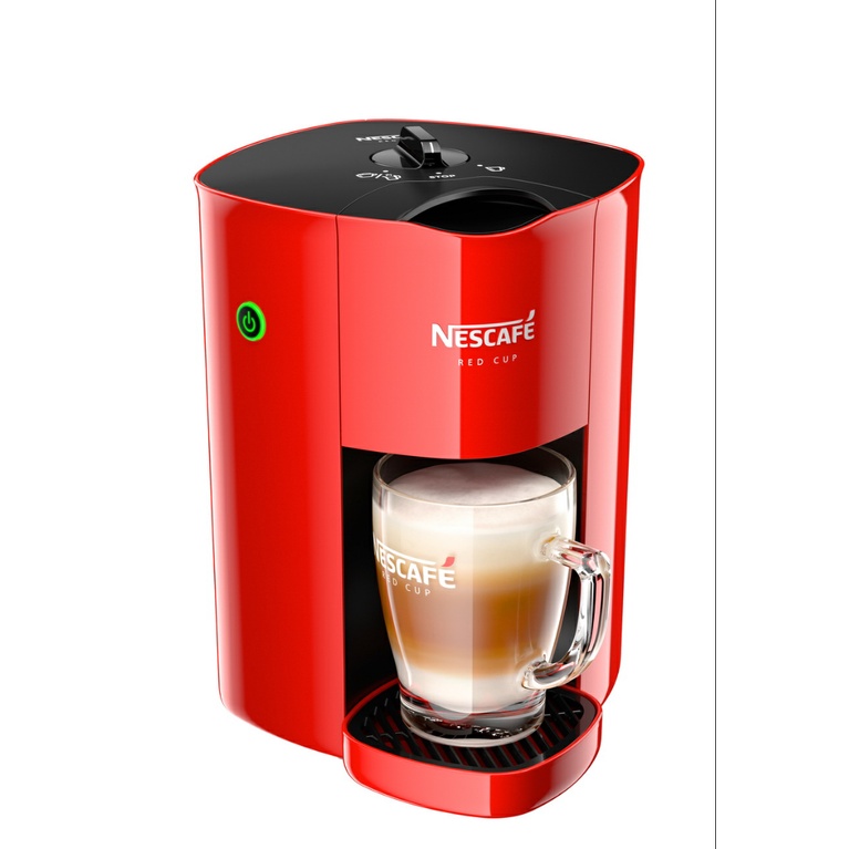เครื่องชงกาแฟ nescafe red cup (มือสอง) ไม่ผ่านการใช้งาน อุปกรณ์ครบ น้ำร้อนดีใช้งานได้ปรกติ