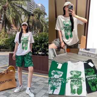 HMWE_SHOPเสื้อยืด แขนสั้น งานคอป้ายสกรีนลายน้องหมี ผ้าคอตตอนมี3สีใส่ไดัทั้งชาย-หญิงน่ารักมาก😍🥰