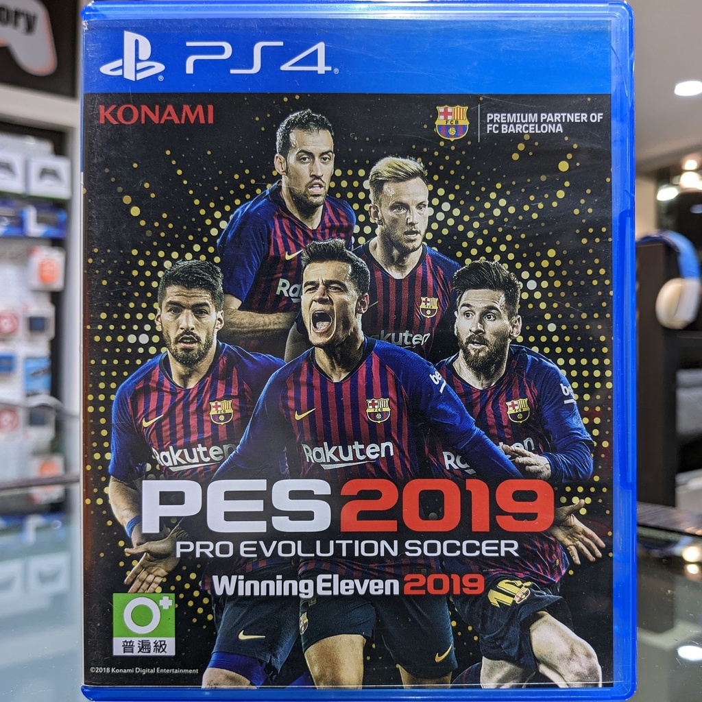 (ภาษาอังกฤษ) มือ2 PS4 PES 2019 เกมPS4 แผ่นPS4 มือสอง (เล่นกับ PS5 ได้ Pro Evolution Soccer Winning Eleven Football fifa)