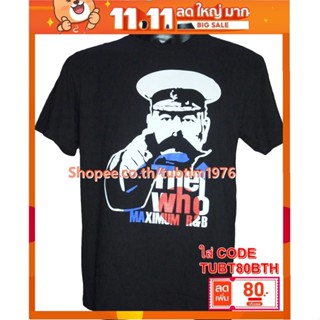 เสื้อวง THE WHO เสื้อวงร็อค เมทัล สากล เสื้อวินเทจ เดอะฮู WHO847