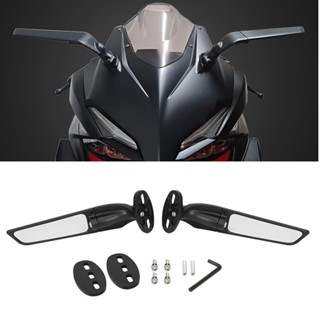 ปีกกระจกมองหลัง แบบหมุนได้ ดัดแปลง สําหรับรถจักรยานยนต์ Honda CBR650R F CBR1000RR CBR600RR CBR 250R 300R 400RR 500R