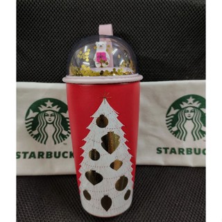 Starbucks Stainless Gifttering Holiday 12 Oz. แท้