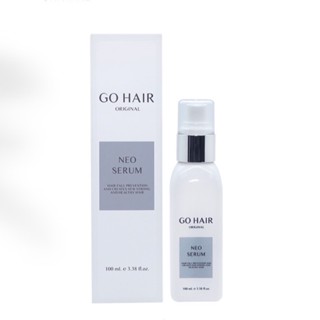 Go Hair Neo Serum โกแฮร์ นีโอ เซรั่ม หยุดผมร่วง เสริมสร้างเส้นผม ช่วยเร่งผมยาวเร็วขึ้นถึง 3 เท่า 80ml.