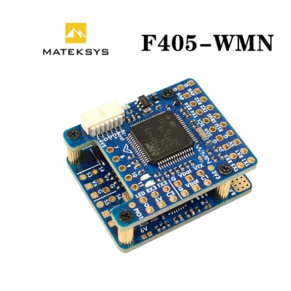 MATEK F405-WMN F405 Flight Controller STM32F405RGT6 W/ Baro OSD Blackbox 132A Current Sense 2-6S Lip