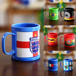 2022 Qatar World Cup Fan Supplies National Team Logo Mug Bar Restaurant Gifts Christmas Birthday Present