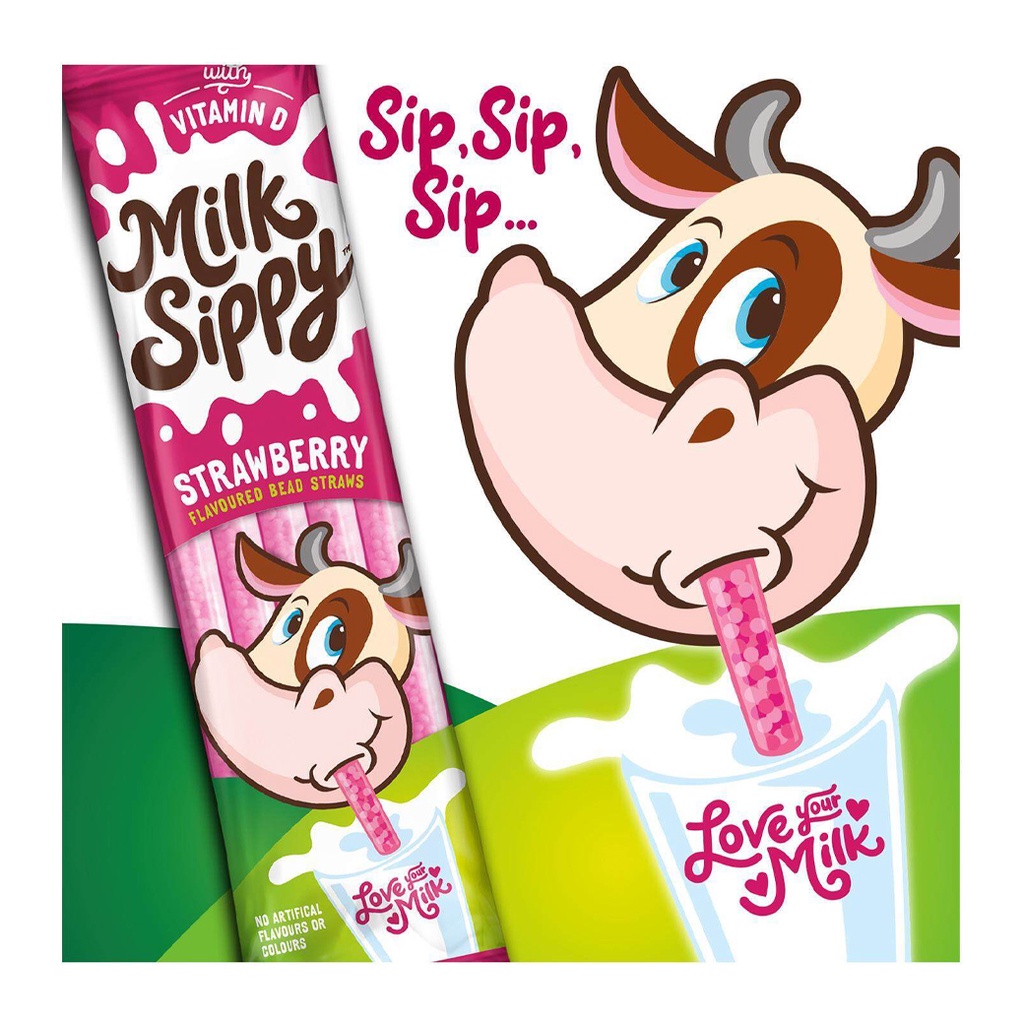 Milk Sippy หลอดดูดนมหลากรส นวัตกรรมใหม่นำความสนุกสนาน ตื่นเต้น ให้กับการดื่ม (1แพค 5 หลอด) - รูปที่ 6
