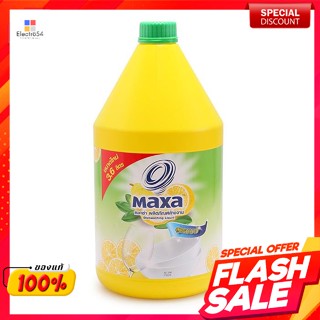 แมกซ่า ผลิตภัณฑ์ล้างจาน สูตรมะนาว 3.6 ล.Maxa Dishwashing Liquid Lemon Formula 3.6 L.