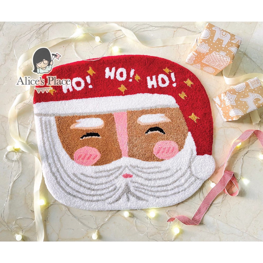 พรมเช็ดเท้า Mr Santa 52 x 60 ซม
