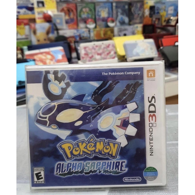 แผ่นเกมส์ 3DS pokemon  ALPHA SAPPHIRE โชน us มือ 2